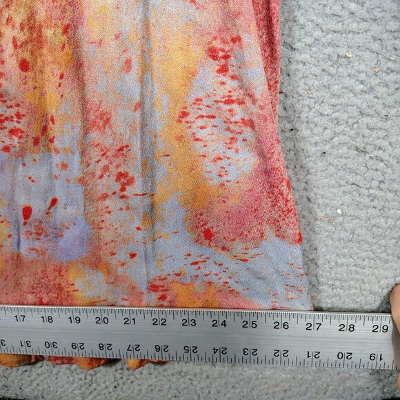 Free People Seduction Jumpsuit Women's S Multicolor Tie-Dye Halter Neck Wide Leg - Picture 10 of 15